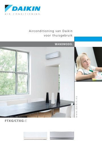 Airconditioning van Daikin voor thuisgebruik ... - Aspeslagh bvba
