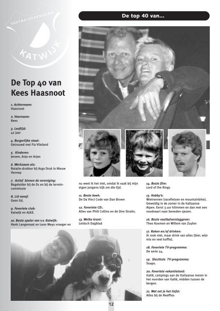 maart 2006 nummer - VV Katwijk