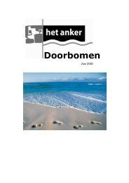 Doorbomen - vzw Het Anker