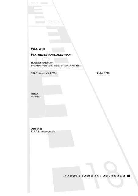 karterende fase - Gemeente Waalwijk