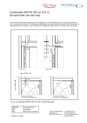 4. Combinatie Douche-wtw en afvoer standpijp en ... - Technea