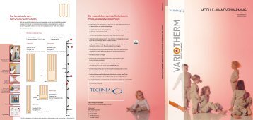1. Brochure module wandverwarming - Technea