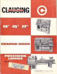 Clausing Colchester Lathe Brochure.pdf - Igor Chudov