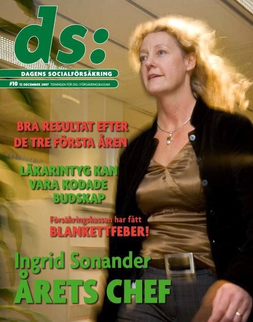 Ds Pdf 4 990 Kb Oppnar Nytt Fonster Forsakringskassan