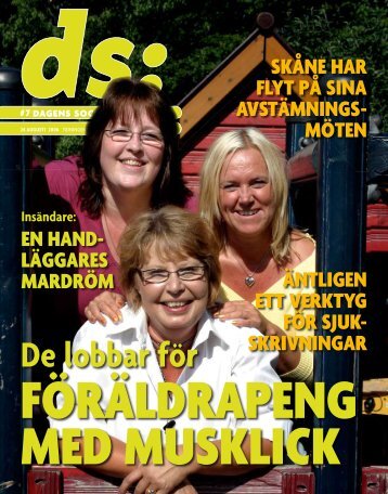 DS (pdf 3 470 kB, öppnar nytt fönster) - Försäkringskassan