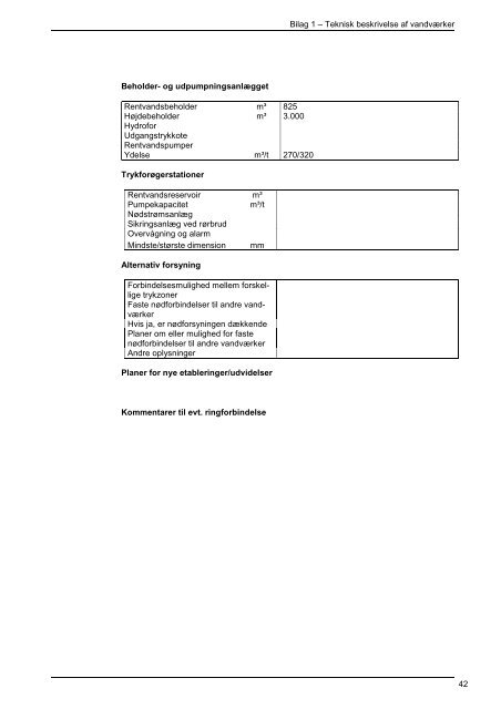 Vandforsyningsplan 2009-2019 - Frederikshavn Kommune