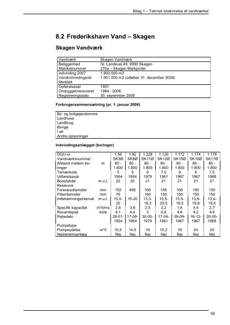 Vandforsyningsplan 2009-2019 - Frederikshavn Kommune