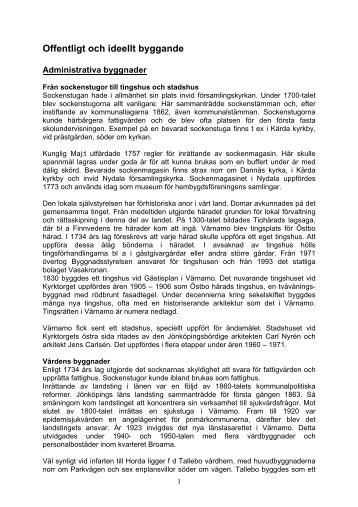 Offentligt och ideellt byggande.pdf - Värnamo kommun