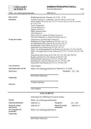Msn 2006-08-14.pdf - Värnamo kommun