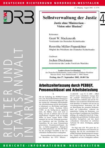 Arbeitszeiterfassung durch PEBB§Y, Pensenschlüssel und - DRB