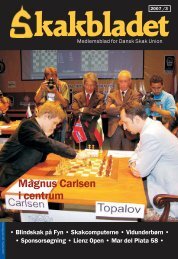 Magnus Carlsen i centrum - Dansk Skak Union
