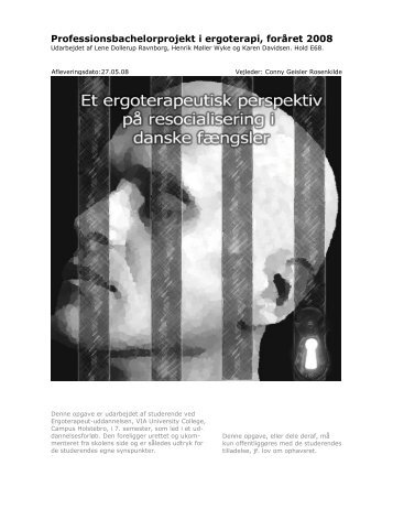[pdf] Professionsbachelorprojekt i ergoterapi, foråret 2008