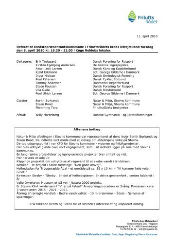 Referat - Friluftsrådet
