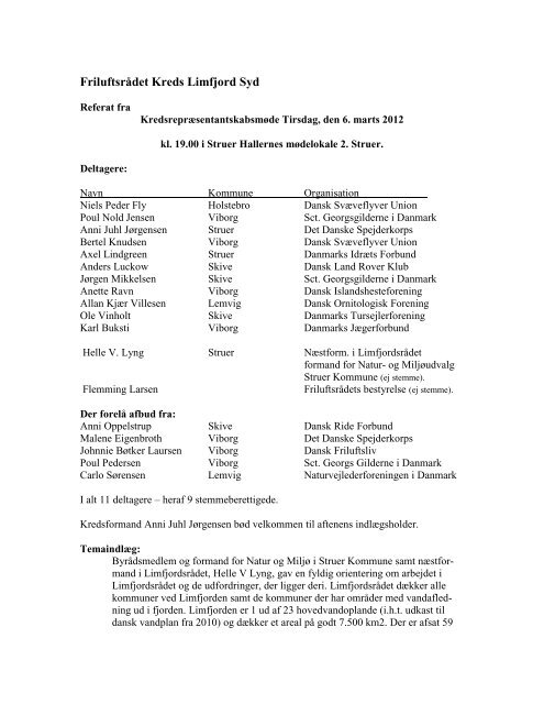 Referat - Friluftsrådet