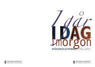 Högskoleverket 1995–2005