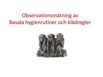 Observatörsutbildning - Landstinget Dalarna