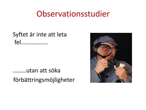 Observatörsutbildning - Landstinget Dalarna
