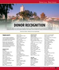 DONOR RECOGNITION - NewsCenter - SDSU