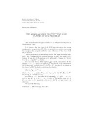 the amalgamation property for some classes of bck-algebras