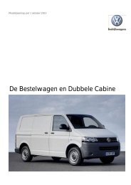 De Bestelwagen en Dubbele Cabine - Huiskes Kokkeler