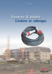 Snoeren & kabels Cordons et rallonges - Guerre des Prix