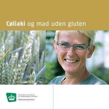 Pjecen “Cøliaki og mad uden gluten” - Sundhedsstyrelsen