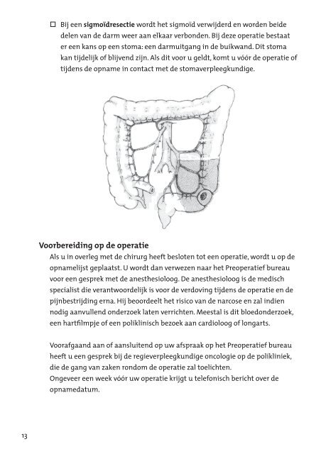 Patiënten Informatie Dossier (PID) Dikkedarmkanker. - Isala Klinieken