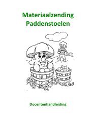 Materiaalzending Paddenstoelen - MEC Nijmegen