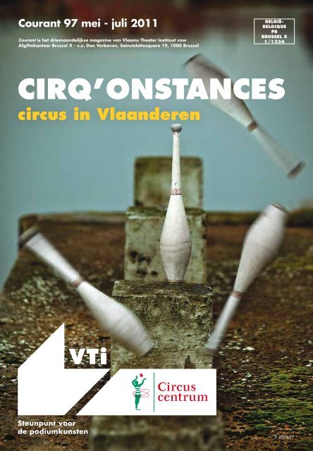 'Cirq'onstances, over circus in Vlaanderen' - Circuscentrum