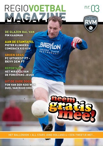 de glazen bal van aan de stamtafel groen gras fc uitgeest f7 - rkvv ...