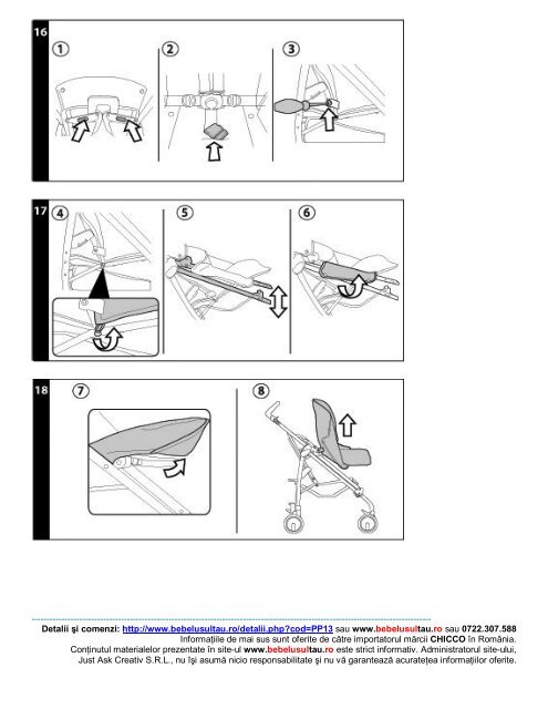 INSTRUCTIUNI DE UTILIZARE – PEG PEREGO ... - Bebelusul tau