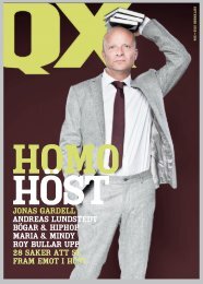 best of 2007 nominerade till gaygalan andreas lundstedt - QX