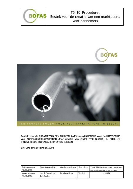 Table of contents - bofas