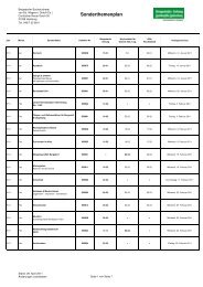 Jahresplan 2011 tabelle 20110429 - Bergedorfer Zeitung