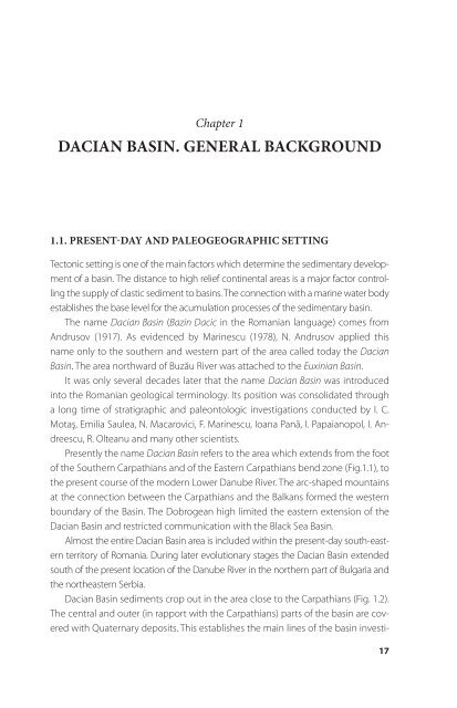 DACIAN BASIN - GeoEcoMar