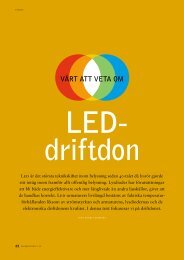 LED-driftdon - Ljuskultur