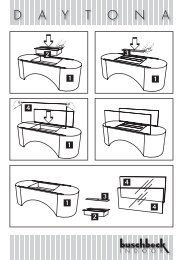 Buschbeck Daytona Indoor Fireplace Assembly Instructions