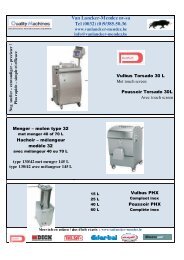 Van Lancker-Mendez nv-sa Tel (0032) (0)9/385.50.36 - Proximedia