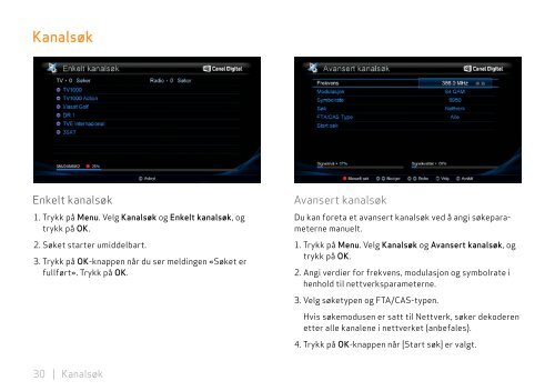 Hele manualen - Canal Digital Kabel-TV