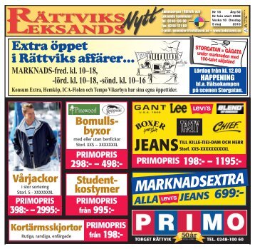 MARKNADSEXTRA - Bokstaven