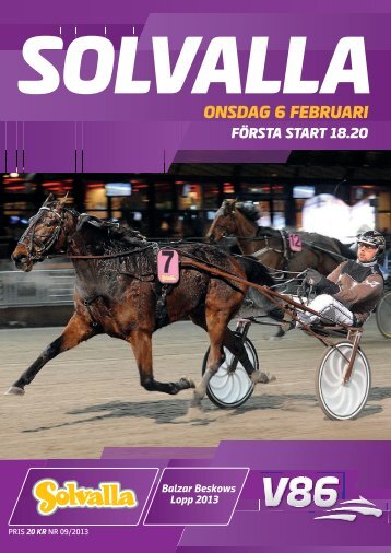 ONSDAG 6 FEBRUARI - Solvalla