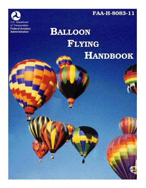 FAA-H-8083-11, Balloon Flying Handbook - US-PPL