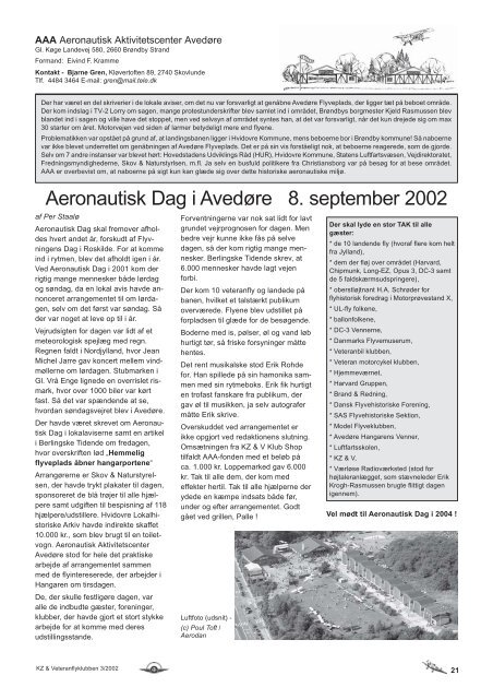 download 3/2002 - KZ & Veteranfly Klubben