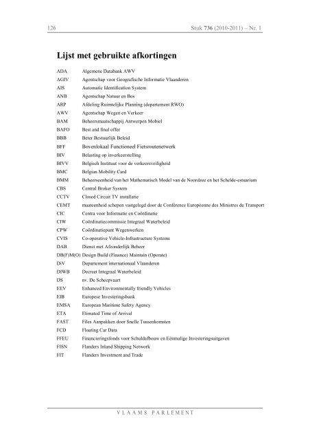 Beleidsbrief Mobiliteit en Openbare Werken 2010 ... - Vlaanderen.be