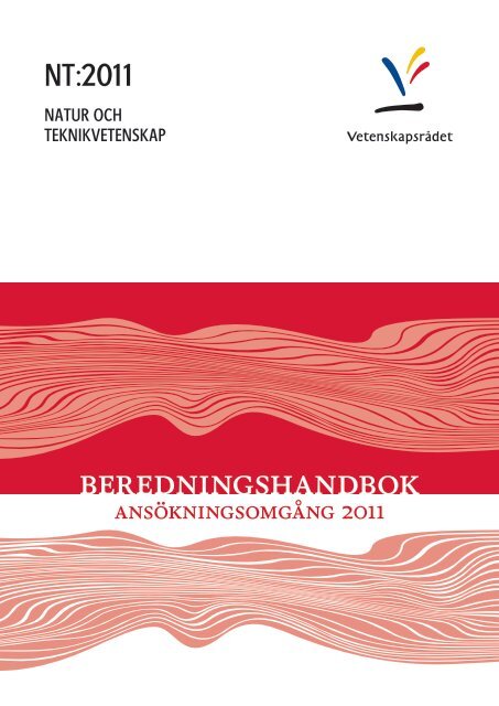 beredningshandbok - Vetenskapsrådet