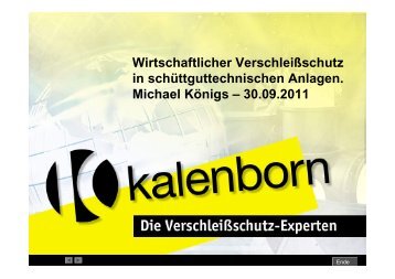 Vortrag Michael Königs, Fa. Kalenborn PDF