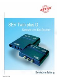 SEV Twin plus D - Astro