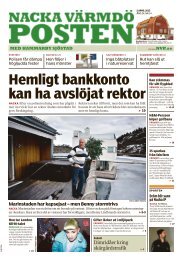 Värmdöbor måste snåla med vattnet