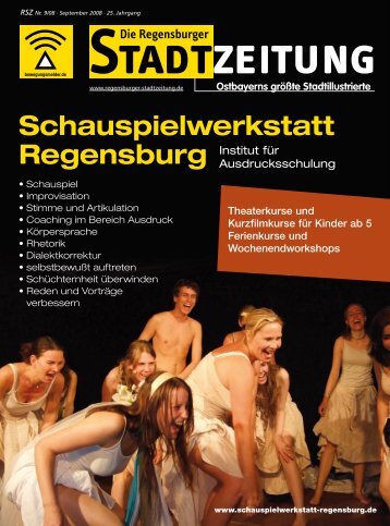 Download gesamte Ausgabe (PDF, 14817 kb) - Regensburger ...