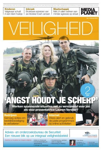 Telegraaf, 10 februari 2010, bijlage Veiligheid - WECF